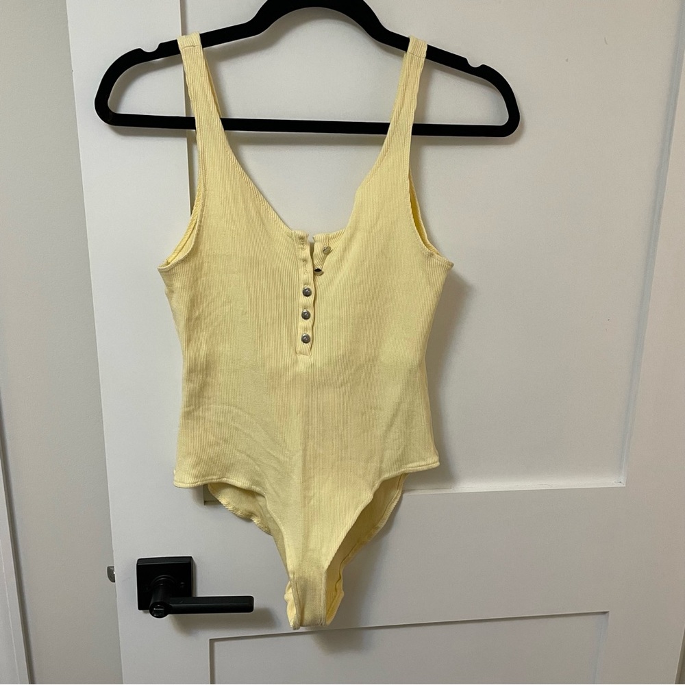 Ribbed body suit tank